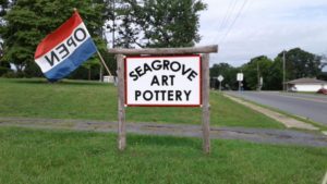 Seagrove Art Pottery Gallery Our Sign! - Studio Gallery