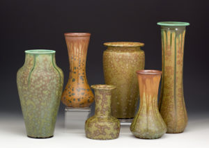 Bulldog Pottery Studio Vase Grouping  - Studio Gallery