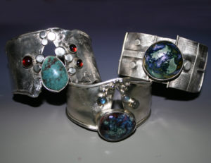 Keatts Jennie Lorette Pottery Stone Bracelets  - Studio Gallery
