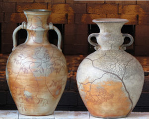 Wood-fired Tree Vases  - Studio Gallery