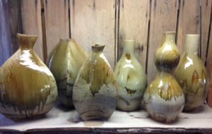 Wood fired large jars  - Studio Gallery