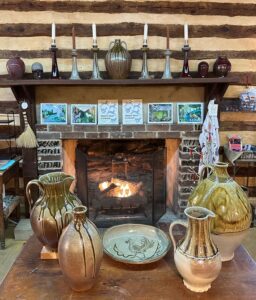 Jugtown Pottery shop